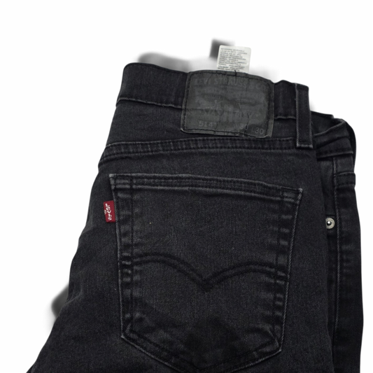 Pantalon Levis 514 30x30 Recto Negro (Usado)