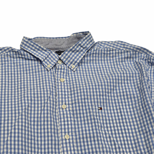 Camisa Tommy Hilfiger Classic Fit Azul Claro (Usado)
