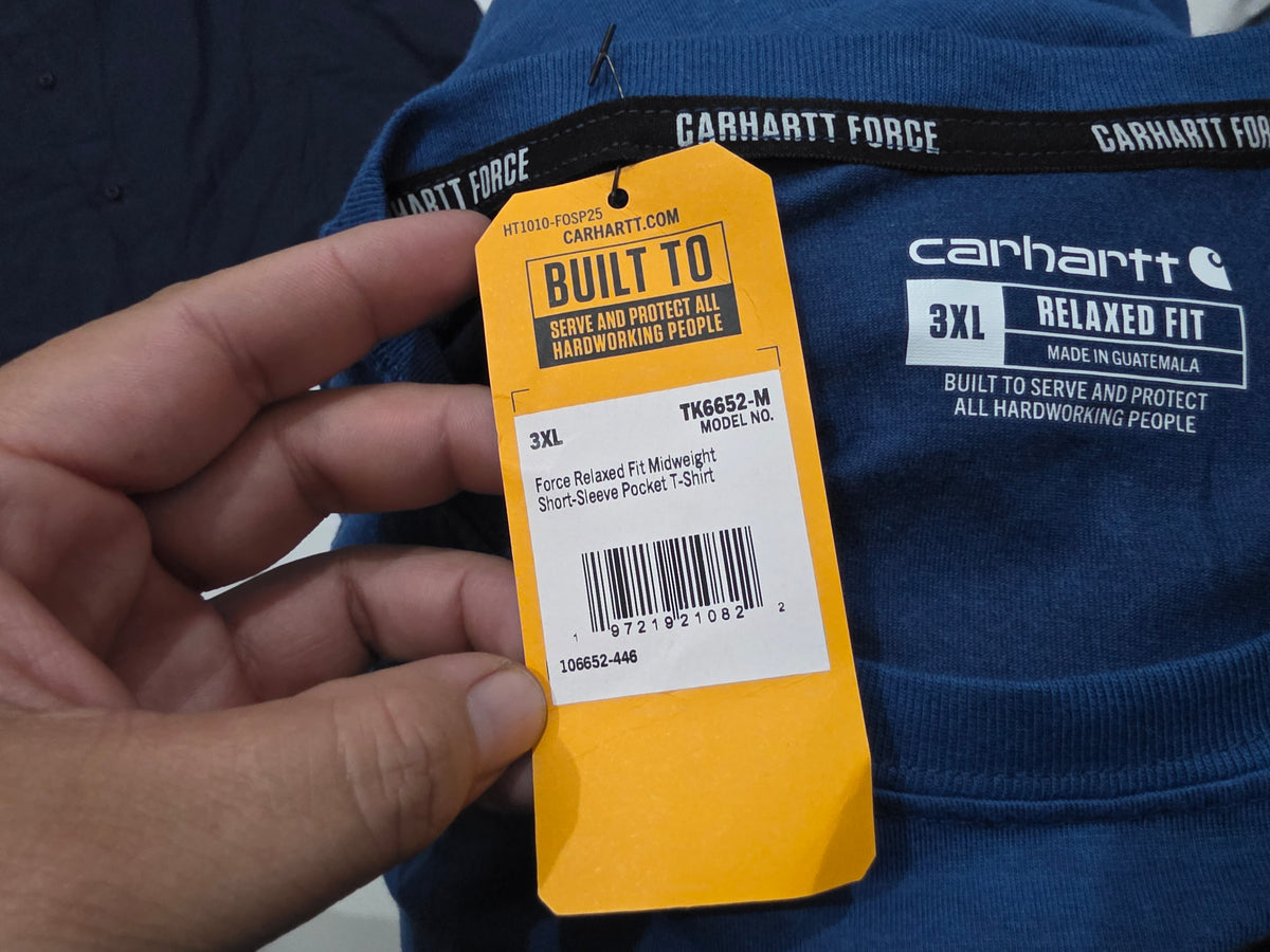Playera Carhartt 3xl Relaxed Fit Azul