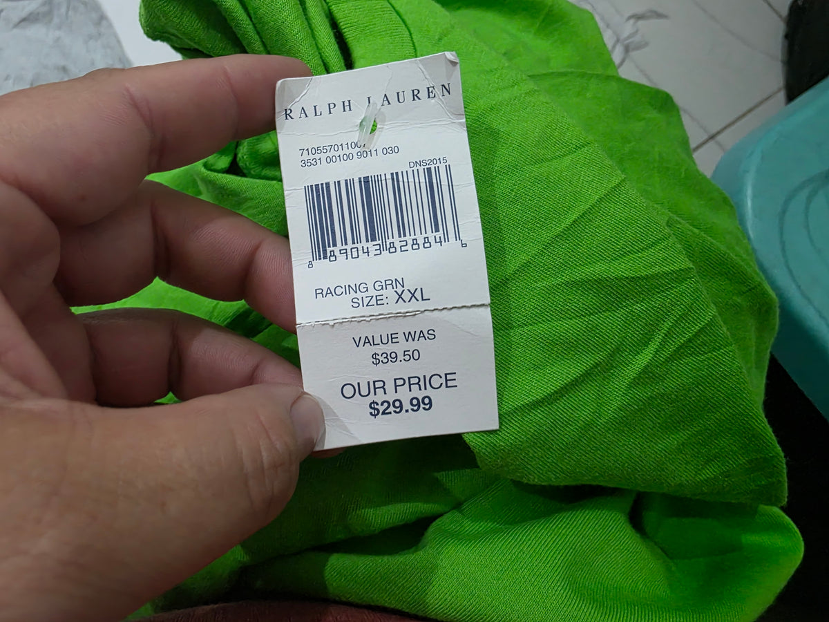 Playera Ralph Lauren 2XL Verde (NUEVO)