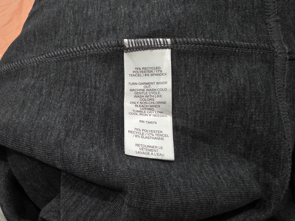 Sueter Cierre Corto Vineyard Vines Grande L Gris Deportivo (Usado)