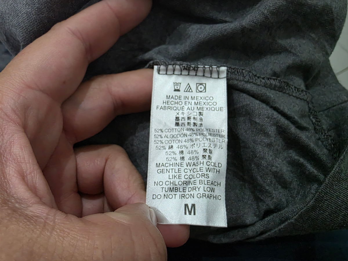 Playera Michael Kors Mediana M Gris Letras (Usado)