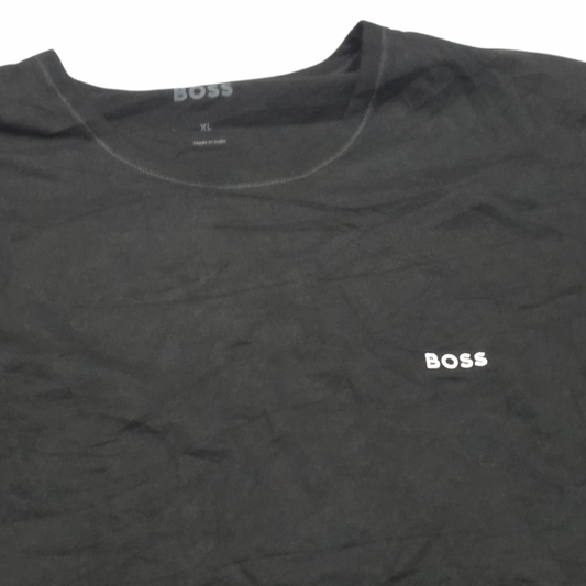 Playera Boss Xgrande Xl Negro Cuello Redondo (Usado)