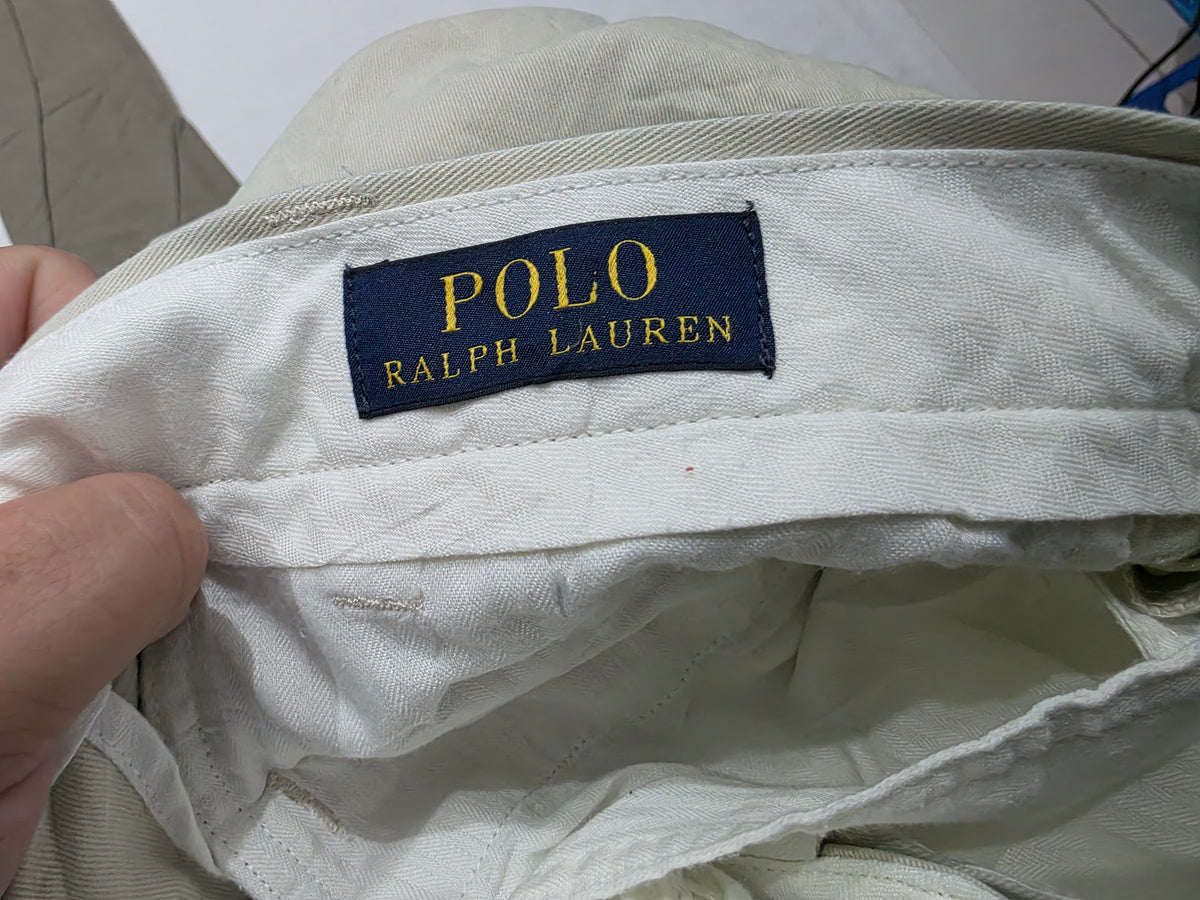 Pantalon Ralph Lauren 34x30 Beige Loose Fit (Usado)