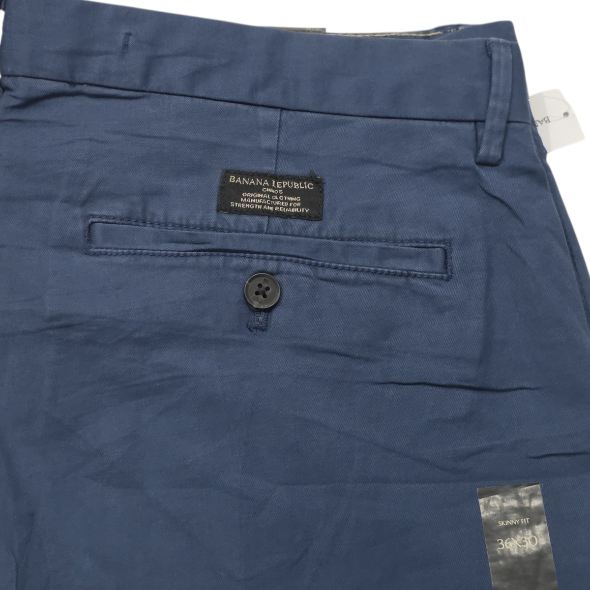 Pantalon Banana Republic 36x30 Skinny Fit Azul (NUEVO)