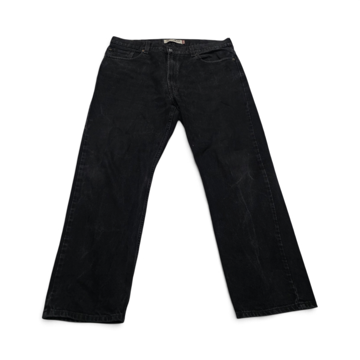 Pantalon Levis 505 38x30 Recto Negro Deslavado (Usado)