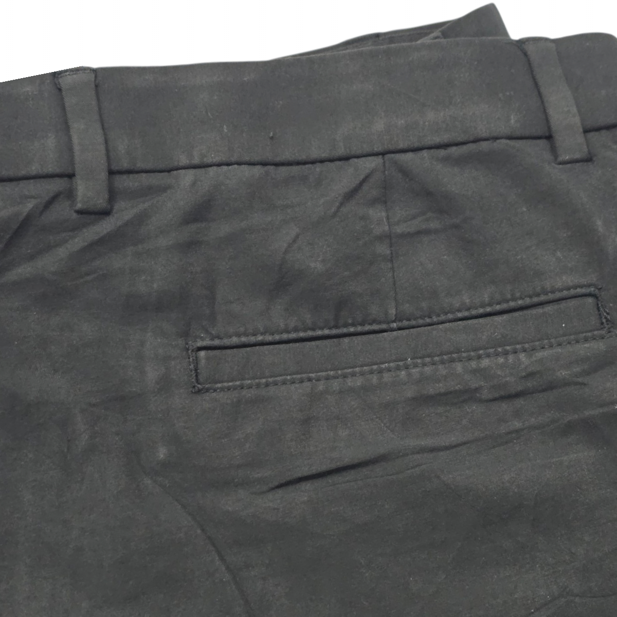 Pantalon Ralph Lauren 42x30 Recto Negro Vestir Stretch (Usado)