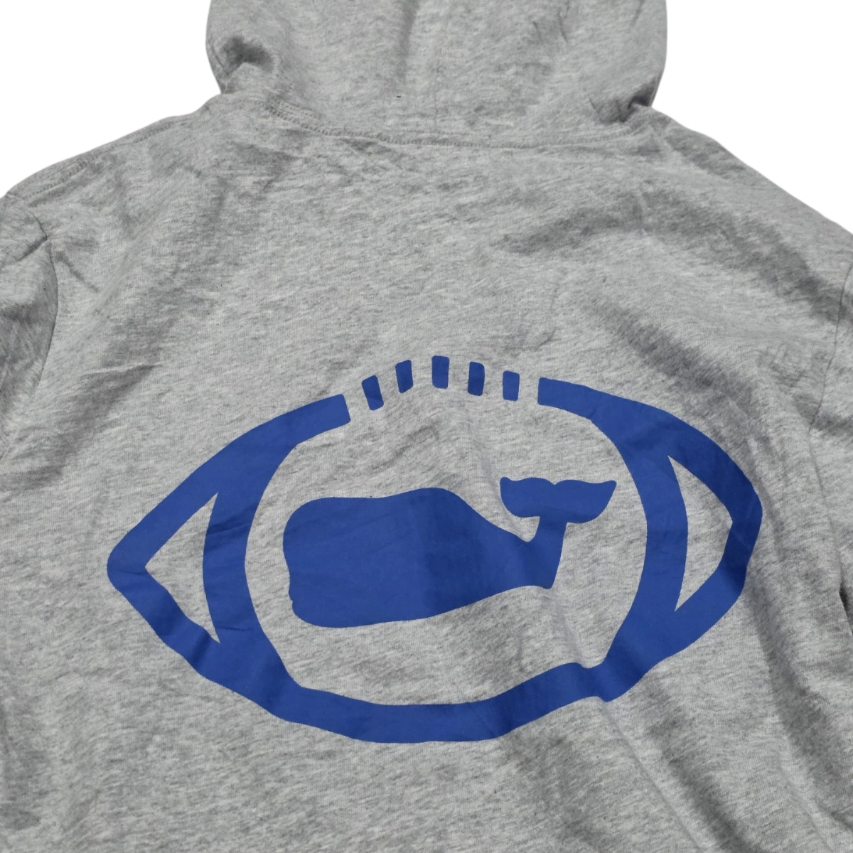Playera Con Gorro Vineyard Vines Xchico Xs Gris (Usado)
