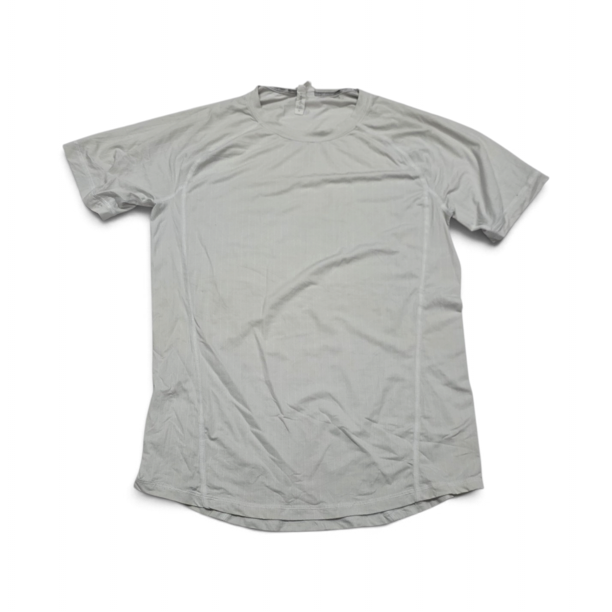 Playera Lululemon Mediana M Blanca Deportiva Cuello Redondo (Usado)