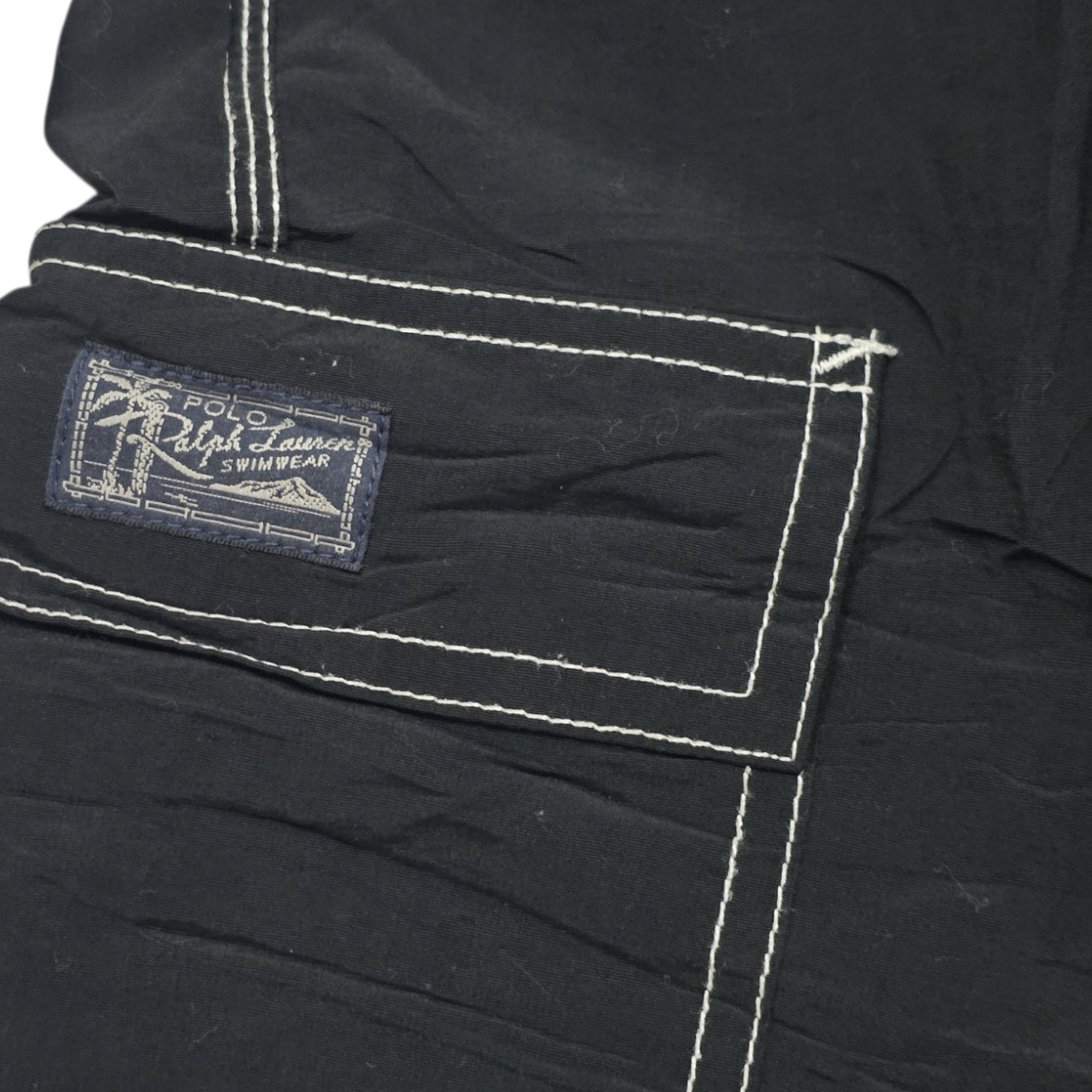 Bermuda Vineyard Vines Mediana M Negro Bañador (Usado)