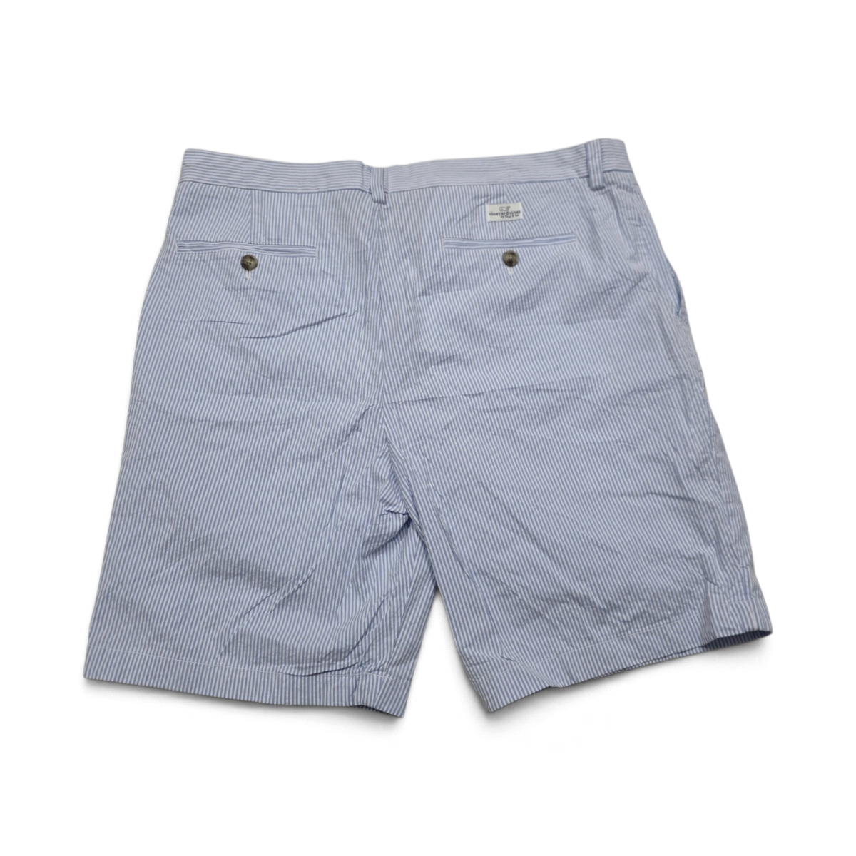 Bermuda Vineyard Vines Talla 36 Azul Claro Lineas (Usado)