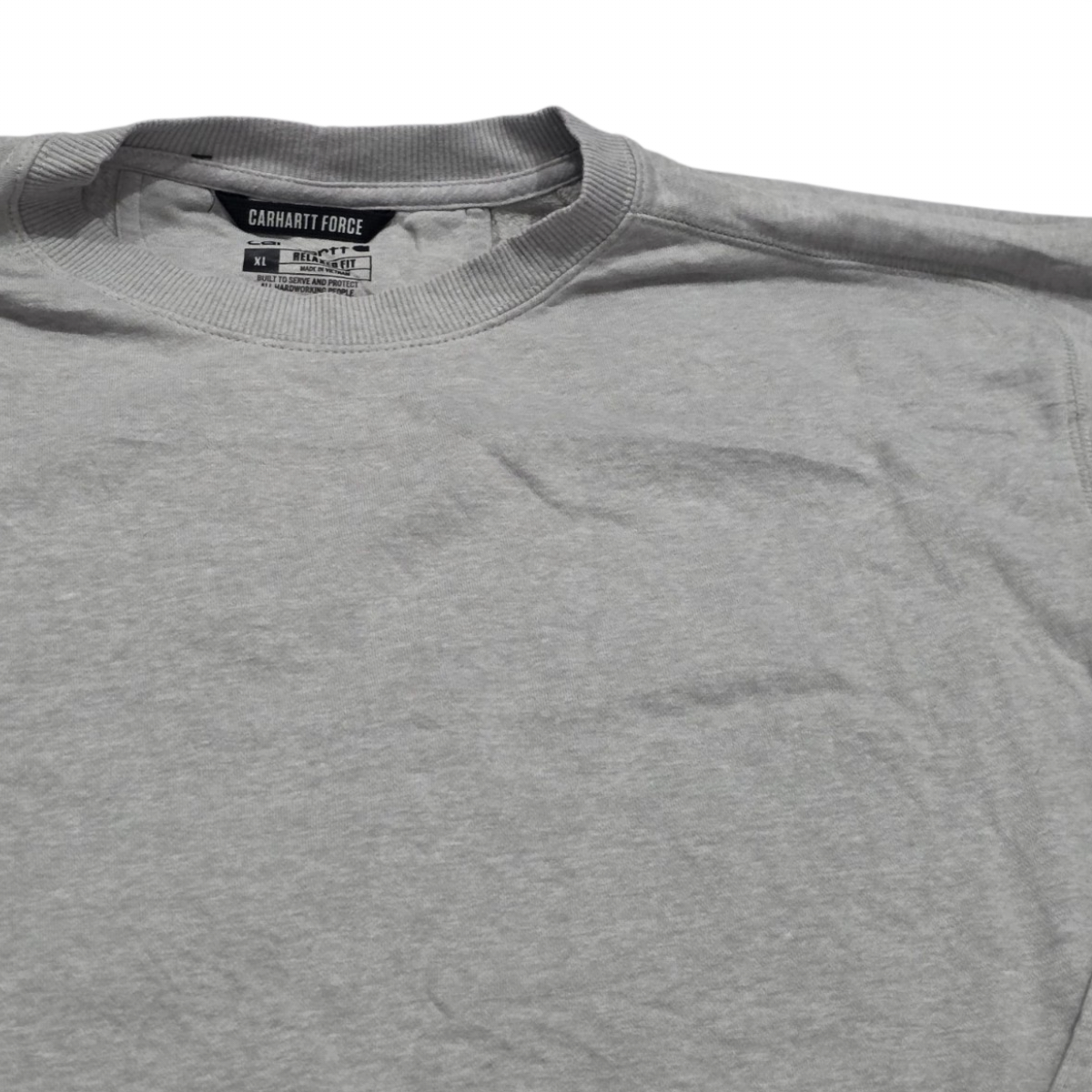 Sudadera Carhartt Force Xgrande Relaxed Fit Gris (Usado)