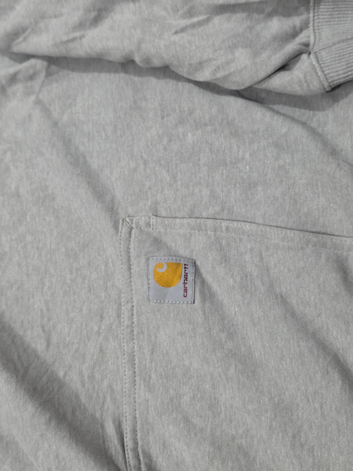 Sudadera Carhartt Force Xgrande Relaxed Fit Gris (Usado)