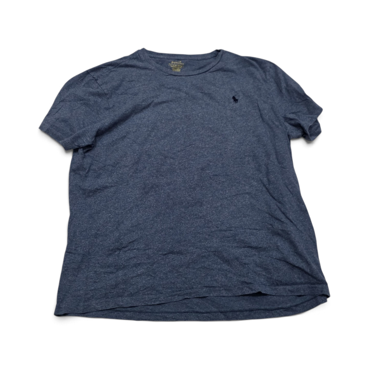 Playera Ralph Lauren Xgrande Xl Custom Slimfit Azul Oscuro (Usado)