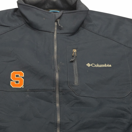 Chamarra Columbia Xgrande Xl Azul Syracuse (Usado)