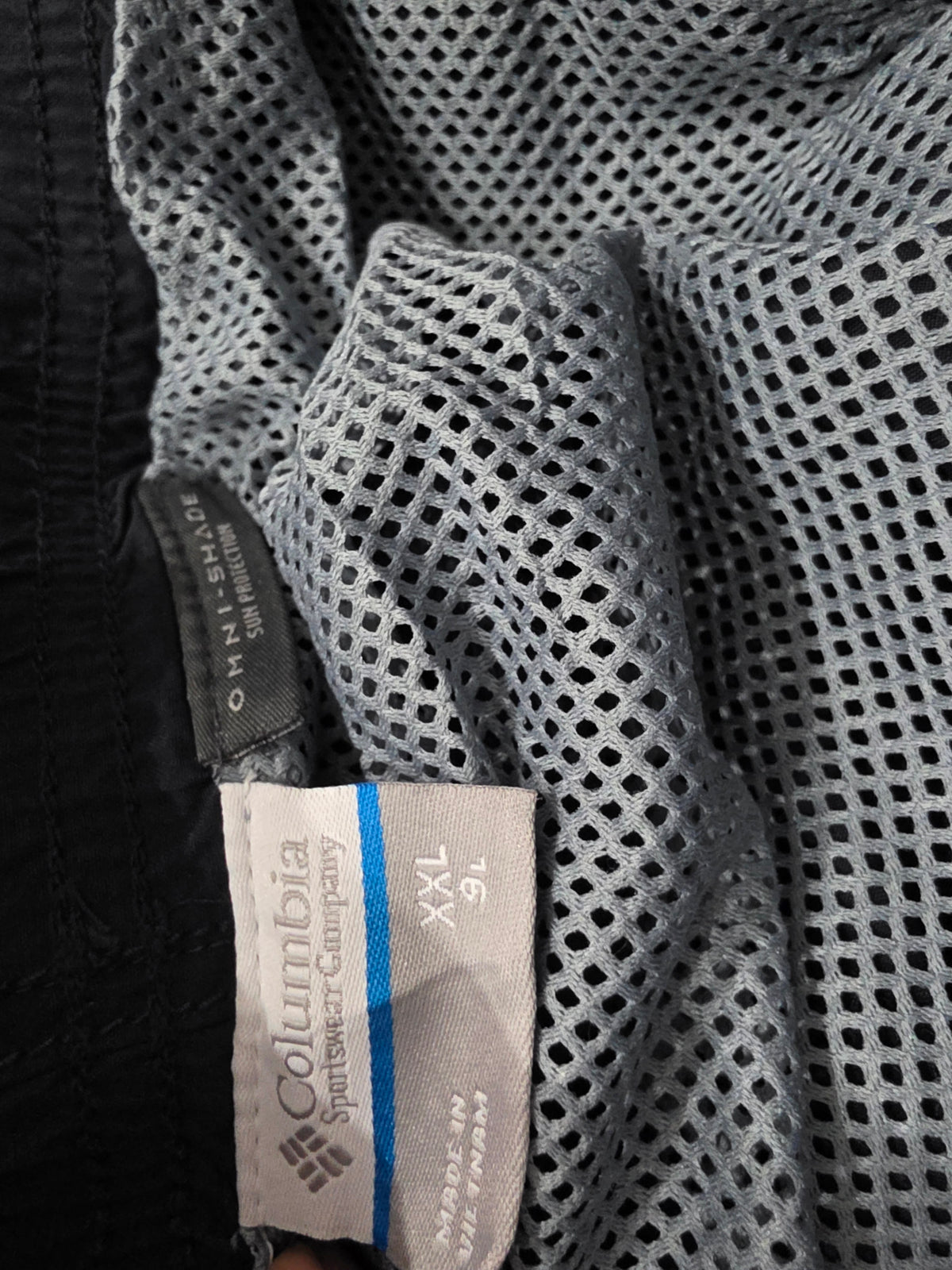 Short Columbia 2xl Cinturon Azul Marino (Usado)