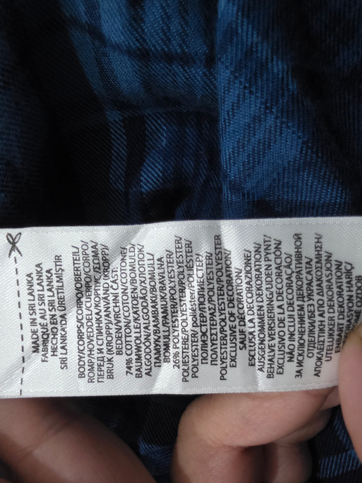 Camisa Ralph Lauren 3xl Tall Performance Franela Cuadro Azul (Usado)
