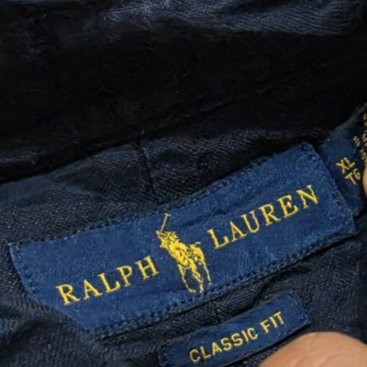 Camisa Ralph Lauren Xgrande Xl Azul Deslavado Pony Verde (Usado)