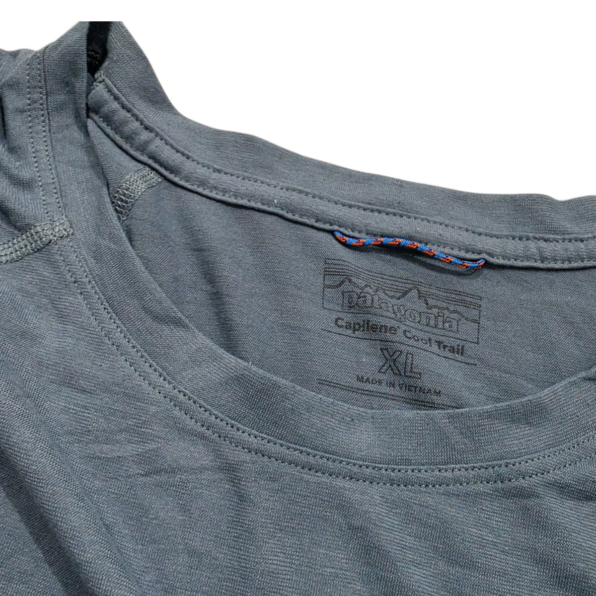 Playera Patagonia Xgrande Xl Azul Deslavado (Usado)