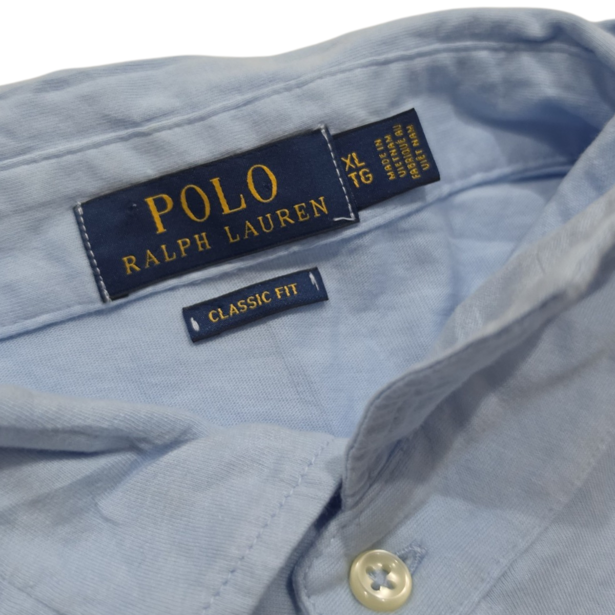 Playera Polo Ralph Lauren Xgrande Xl Classic Fit Azul Claro (Usado)