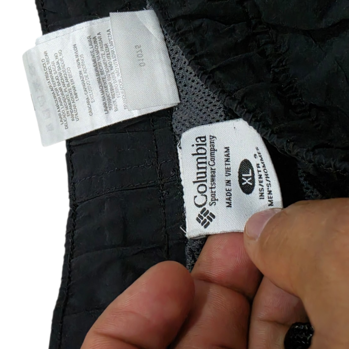 Bermuda Columbia Xgrande Xl Negro Cinturon (Usado)