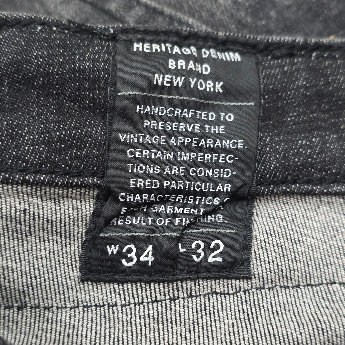 Pantalon Cult Of Individuality 34x32 Skinny Negro (Usado)