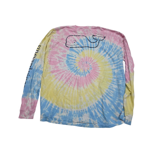 Playera Vineyard Vines Xgrande Xl Azul Rosa Amarillo