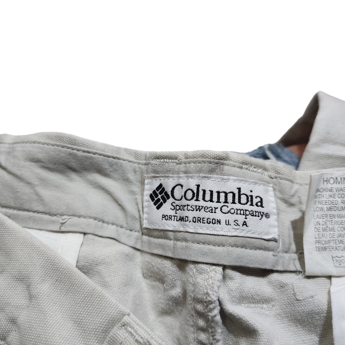 Pantalon Columbia 36x34 Hueso