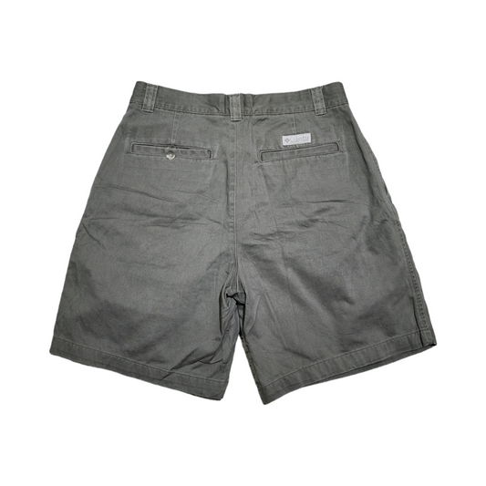 Bermuda Columbia Talla 32 Verde Deslavado