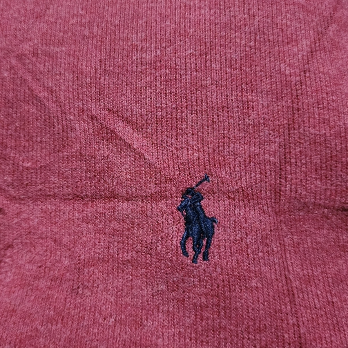 Sueter Ralph Lauren Grande L Rojo Pony Azul