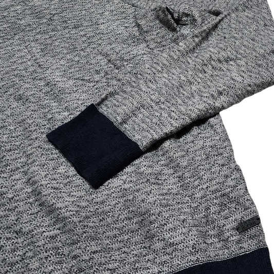 Sueter Hugo Boss Grande L Azul Y Blanco Figuras