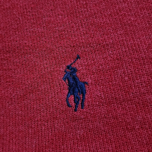Sueter Ralph Lauren Xgrande Xl Rojo Pony Azul