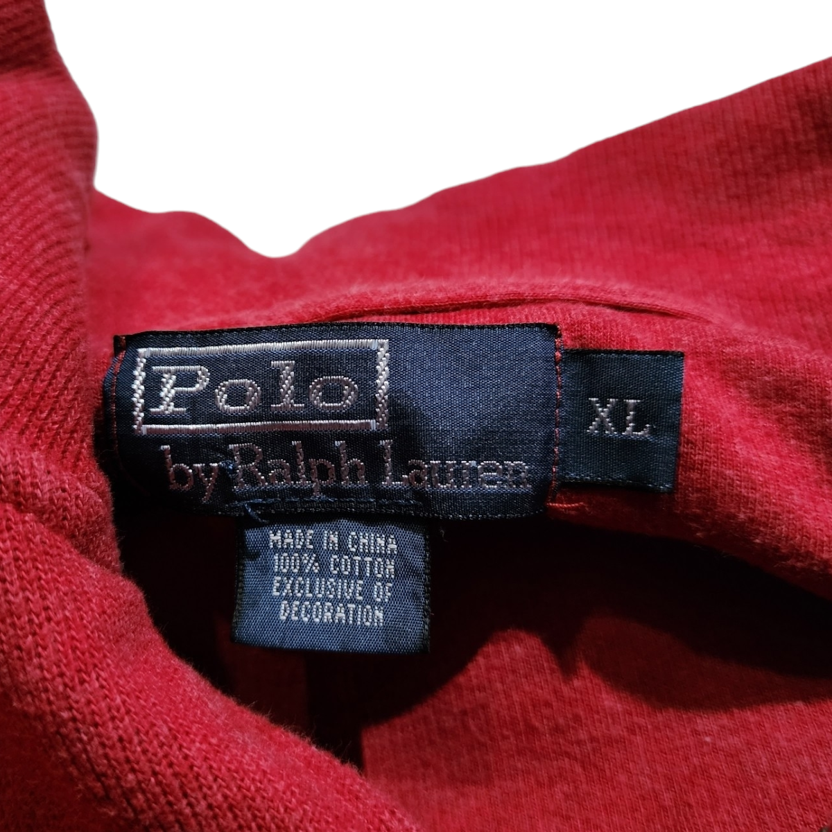 Sueter Ralph Lauren Xgrande Xl Rojo Pony Azul