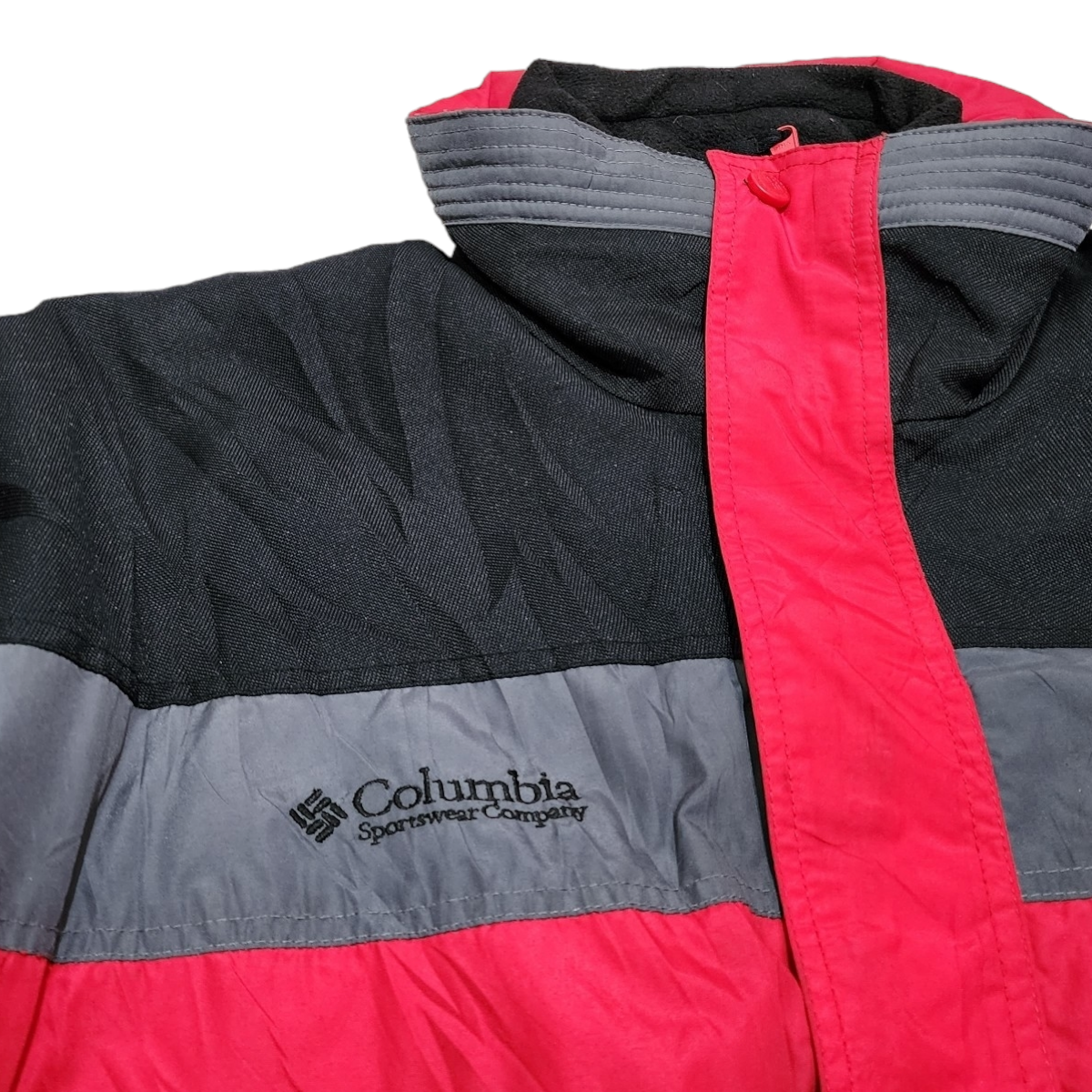 Chamarra Columbia Chico S Rojo