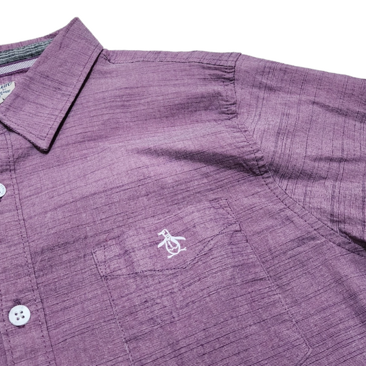 Camisa Penguin Xchico Xs Morado