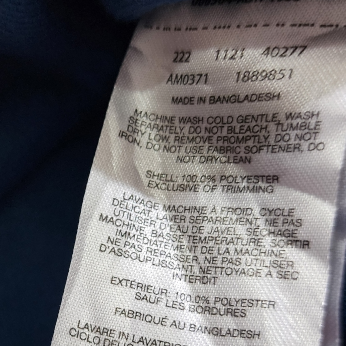 Chamarra Columbia Mediana M Azul Retro Aborregada
