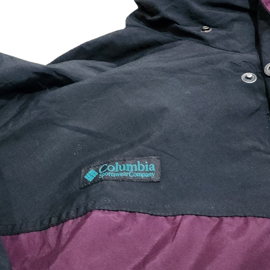 Chamarra Columbia 2 En 1 Grande L Morado