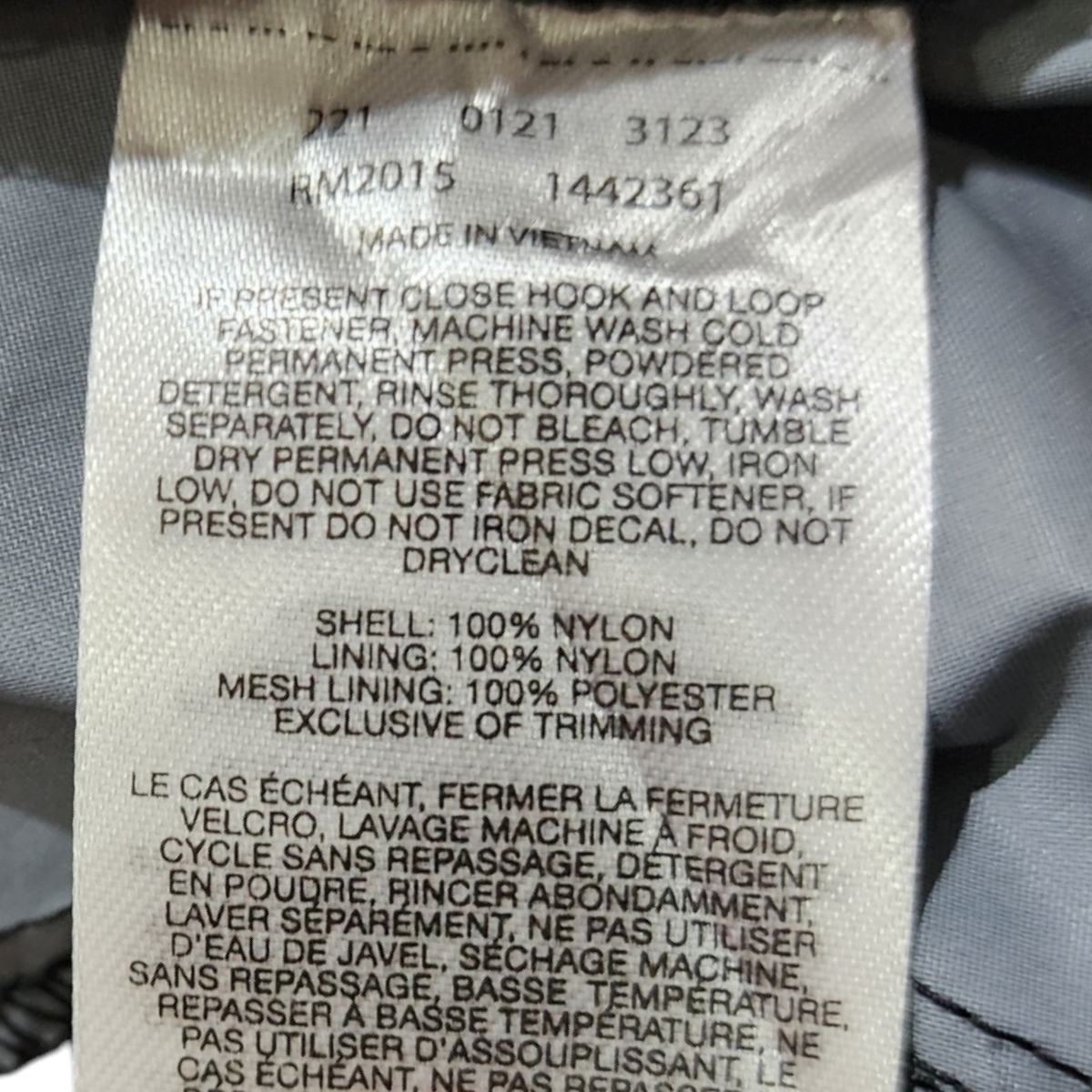 Chamarra Impermeable Columbia Chico S Negro