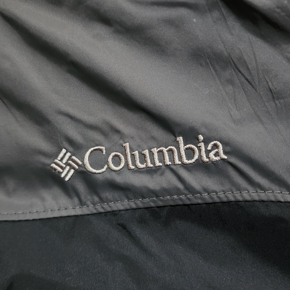 Chamarra Impermeable Columbia Chico S Negro