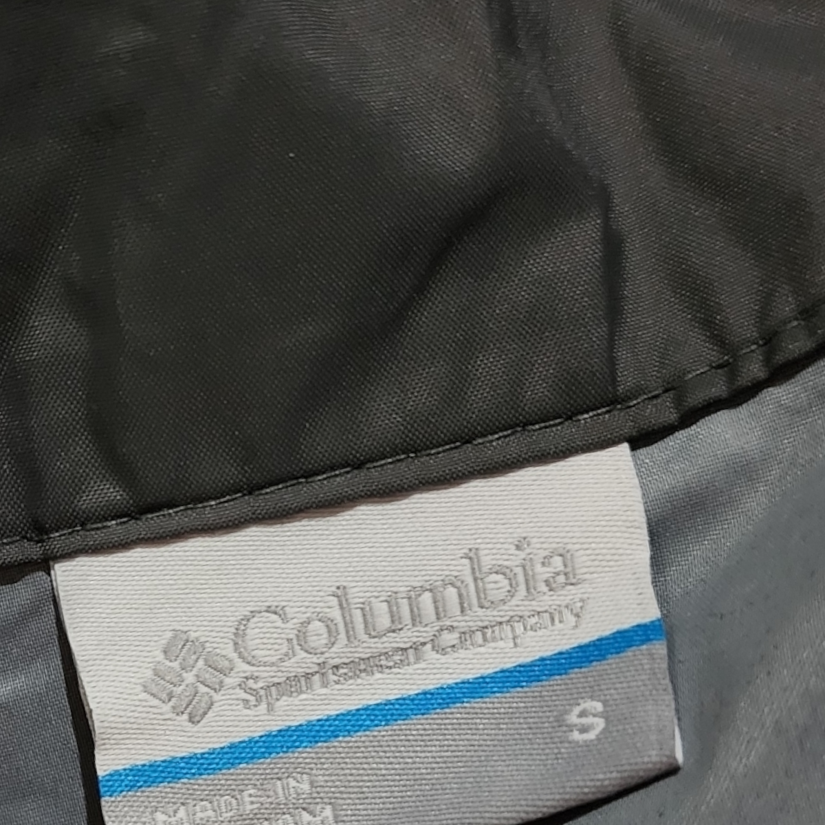 Chamarra Impermeable Columbia Chico S Negro