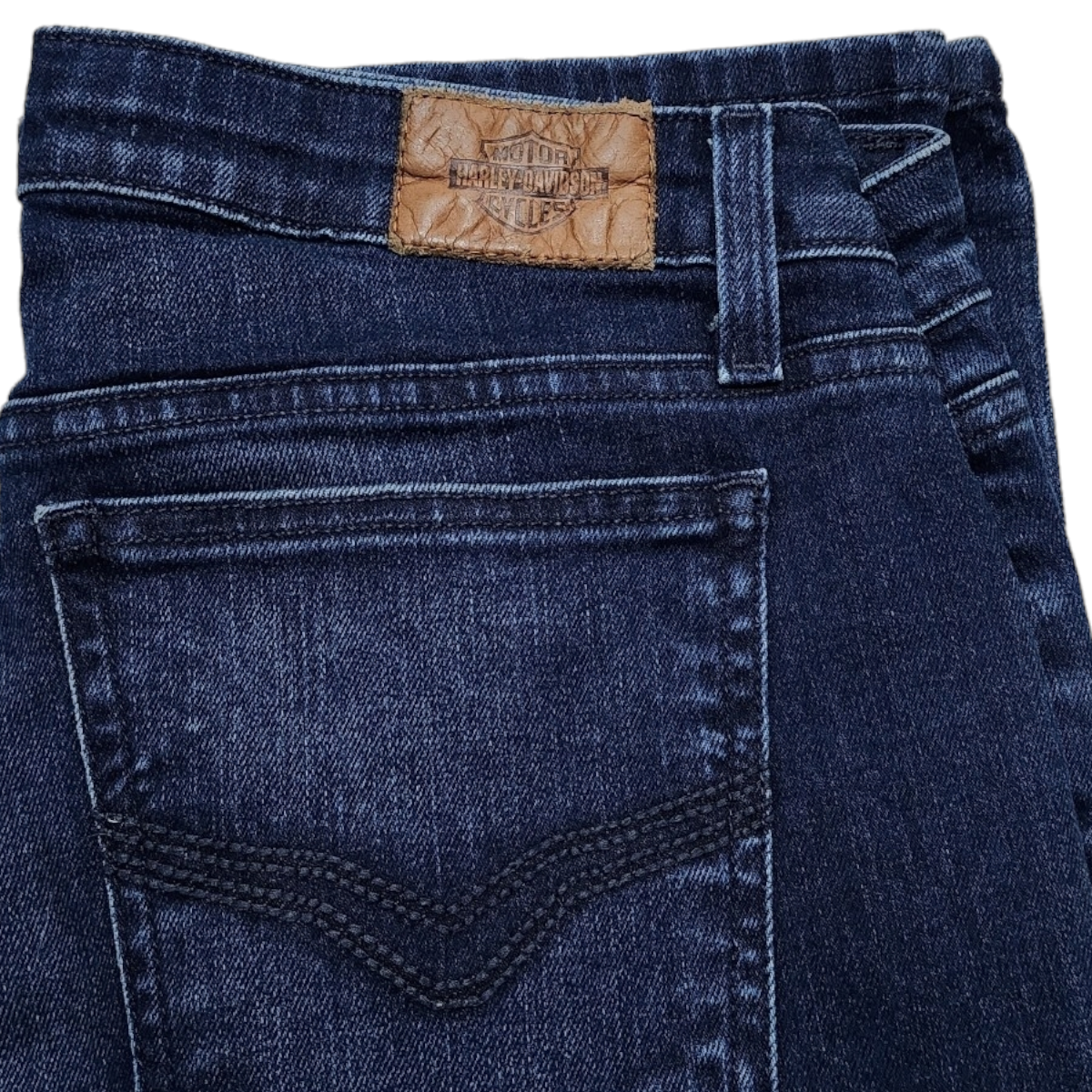 Pantalon Harley Davidson 30x32 Azul Bota