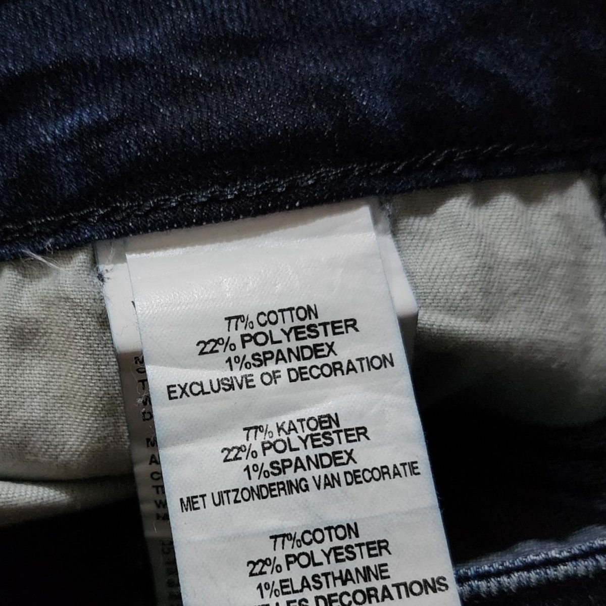 Pantalon Harley Davidson 30x32 Azul Bota