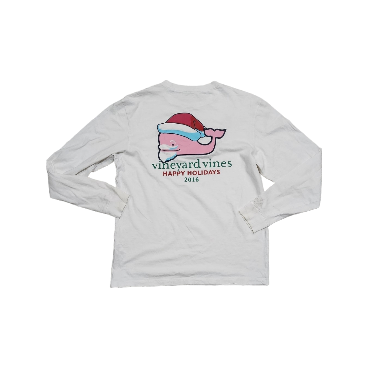 Playera Manga Larga Vineyard Vines Chico S Navidad 2016