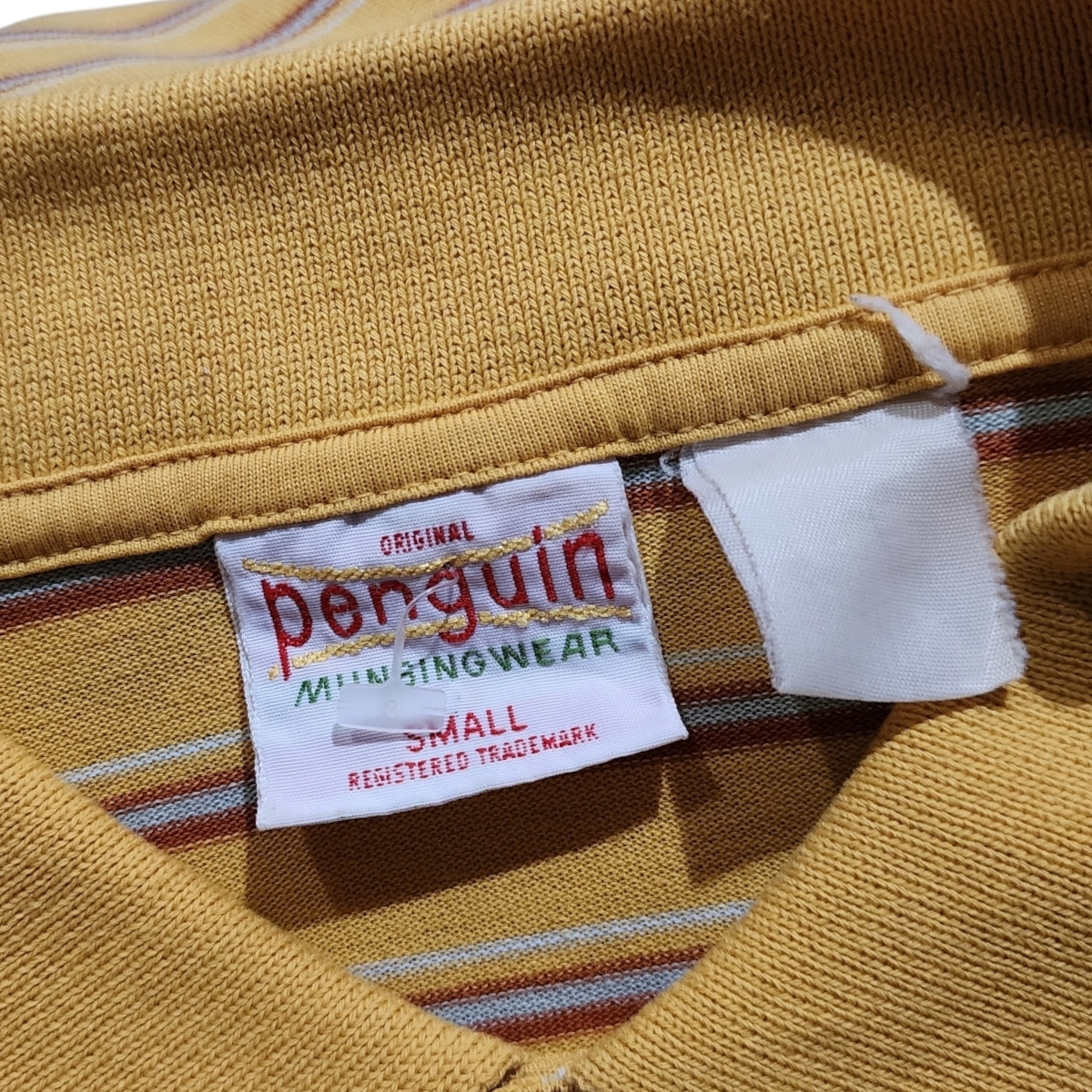 Playera Polo Penguin Chico S Lineas Retro