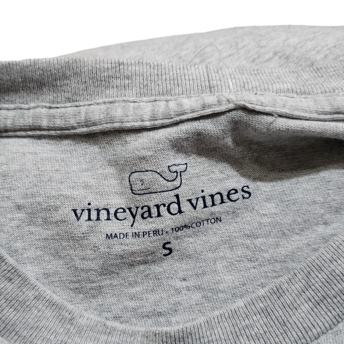 Playera Manga Larga Vineyard Vines Chico S Gris