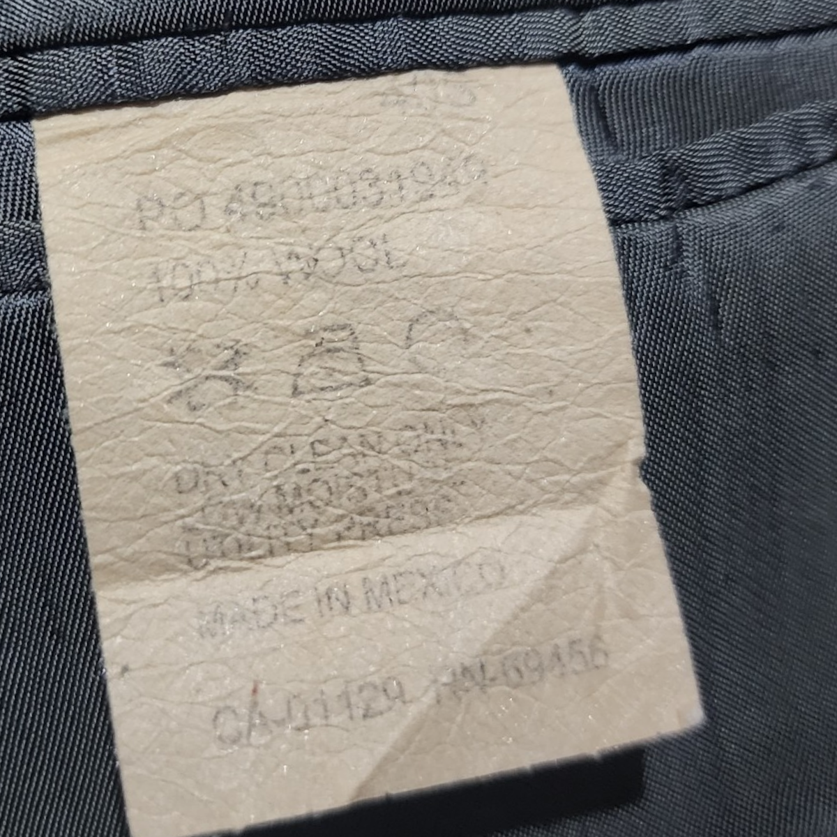 Saco Calvin Klein 40s Gris Cuadros