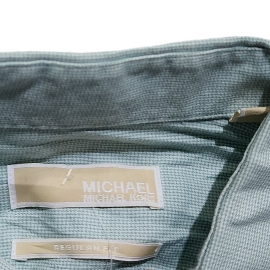 Camisa Michael Kors Xgrande 17 32-33 Verde