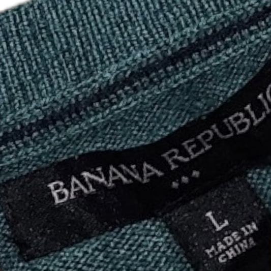 Sueter Banana Republic Grande L Verde