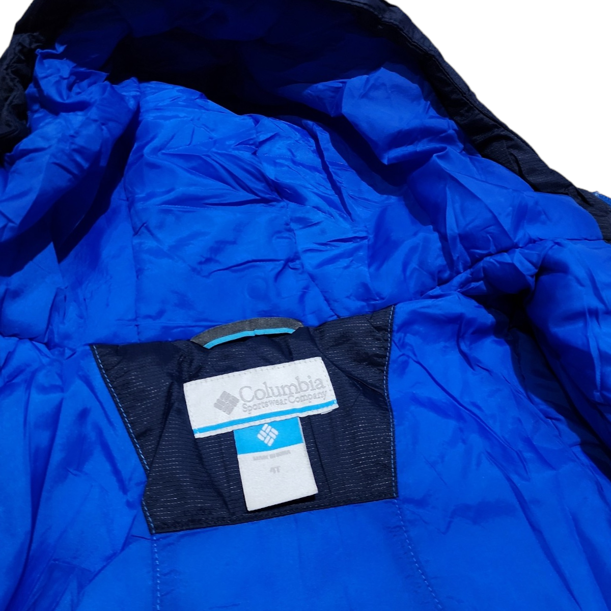Chamarra Columbia 4t Azul