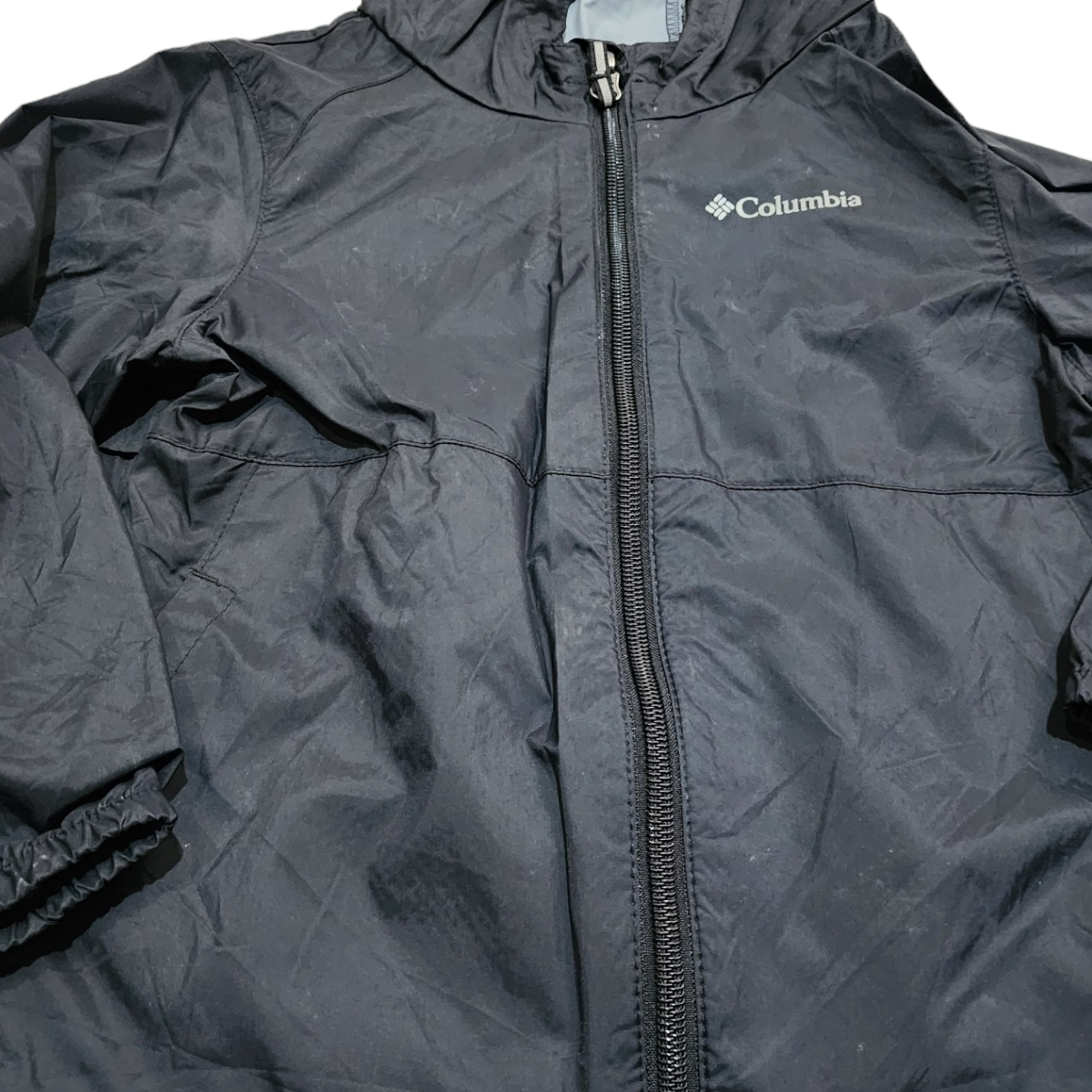 Chamarra Impermeable Columbia 4t Negro